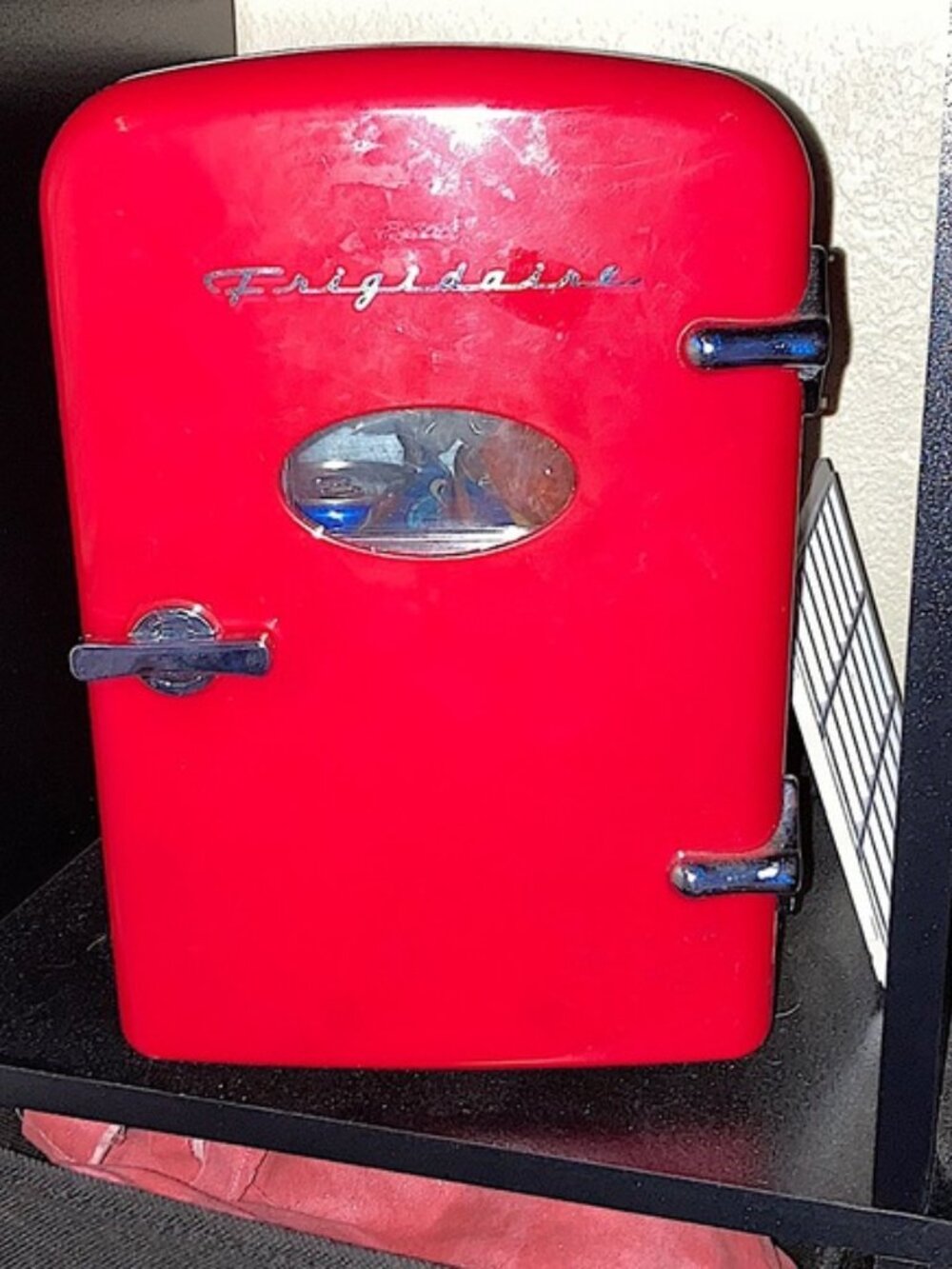 Fridgedaire mini fridge red full size works really well everything included
